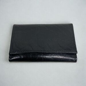 Vtg Prince Gardner Top Grain Cowhide Key Gard Holder Black 6 Hooks USA